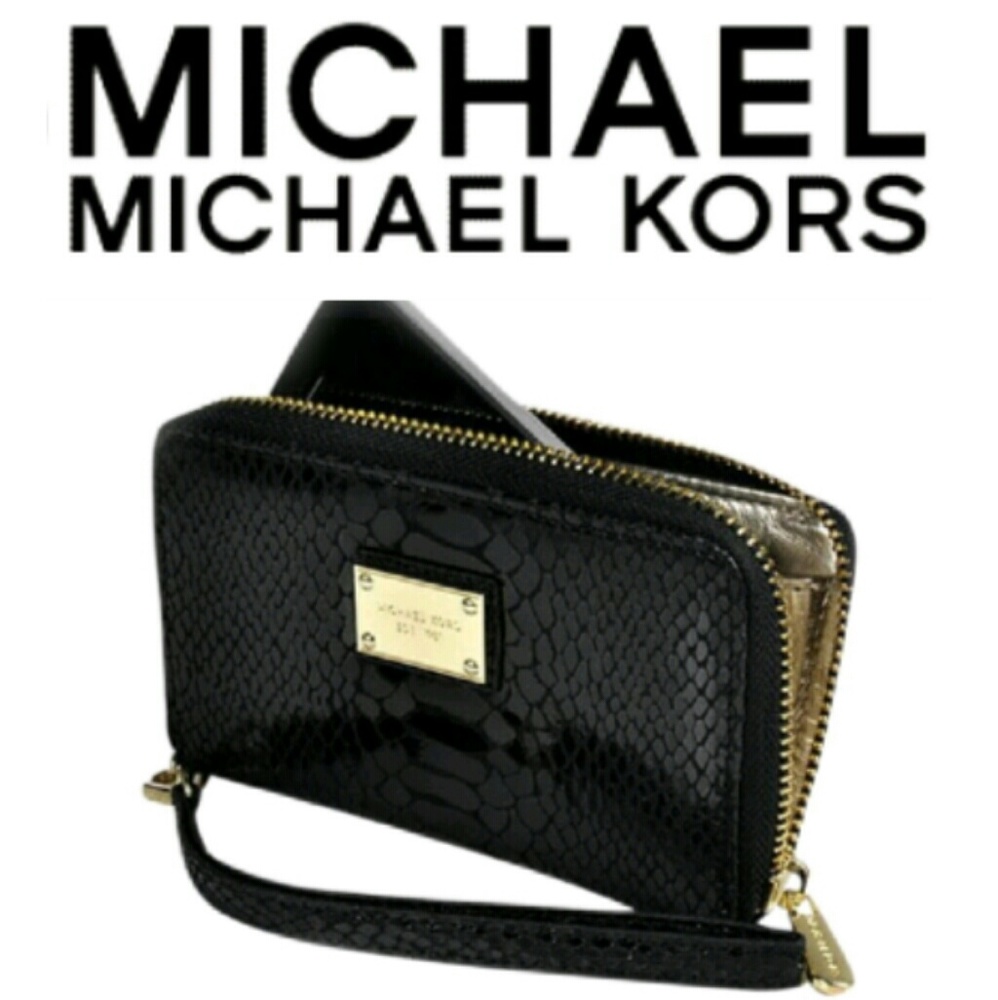 Michael Kors Black Wallet - Picture 1 of 3